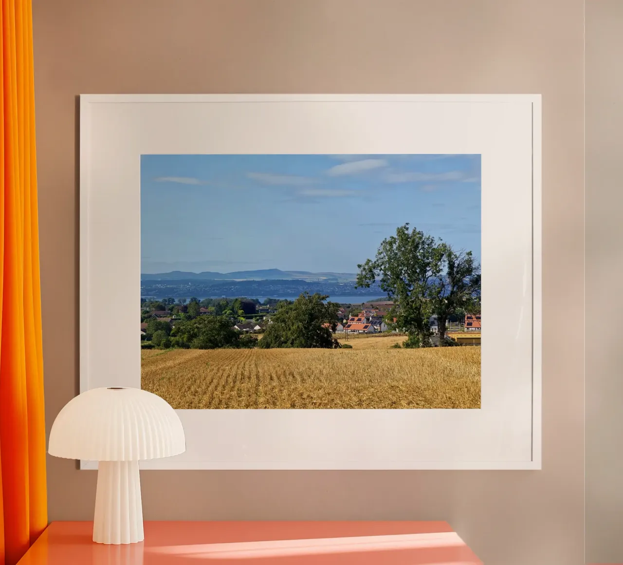Scottish summer landscape poster da gtobonart