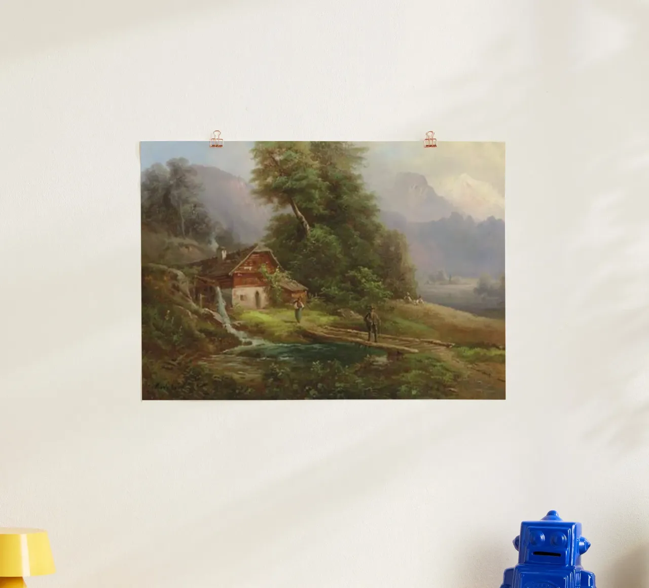 Cabina fluviale rurale poster da pleceng shope