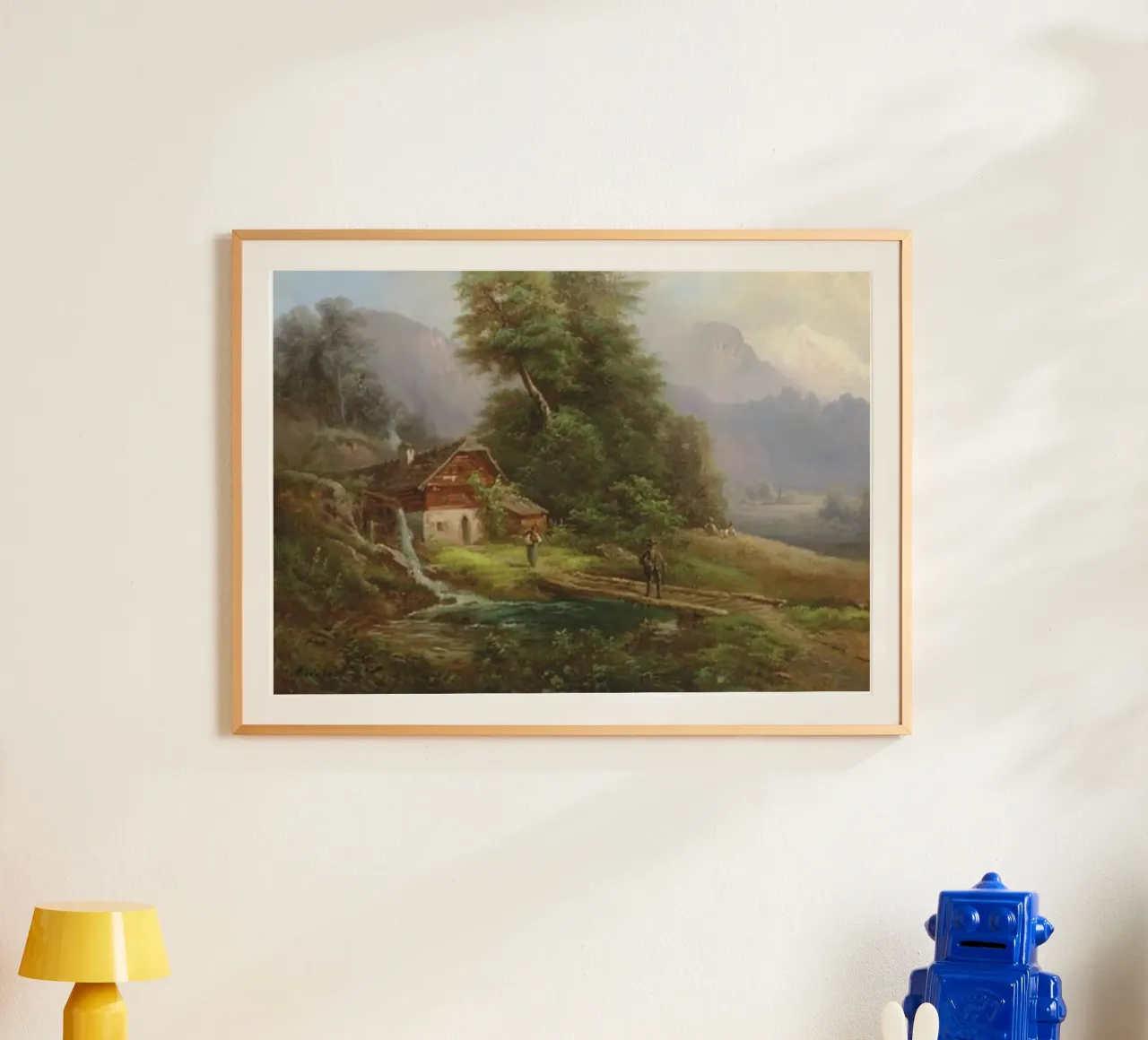 Cabina fluviale rurale poster da pleceng shope
