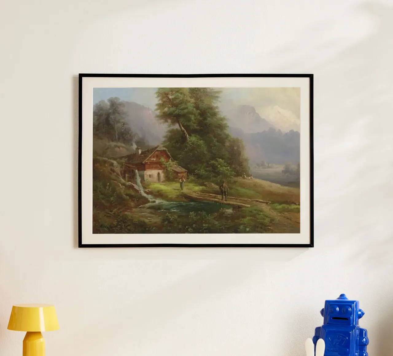 Cabina fluviale rurale poster da pleceng shope