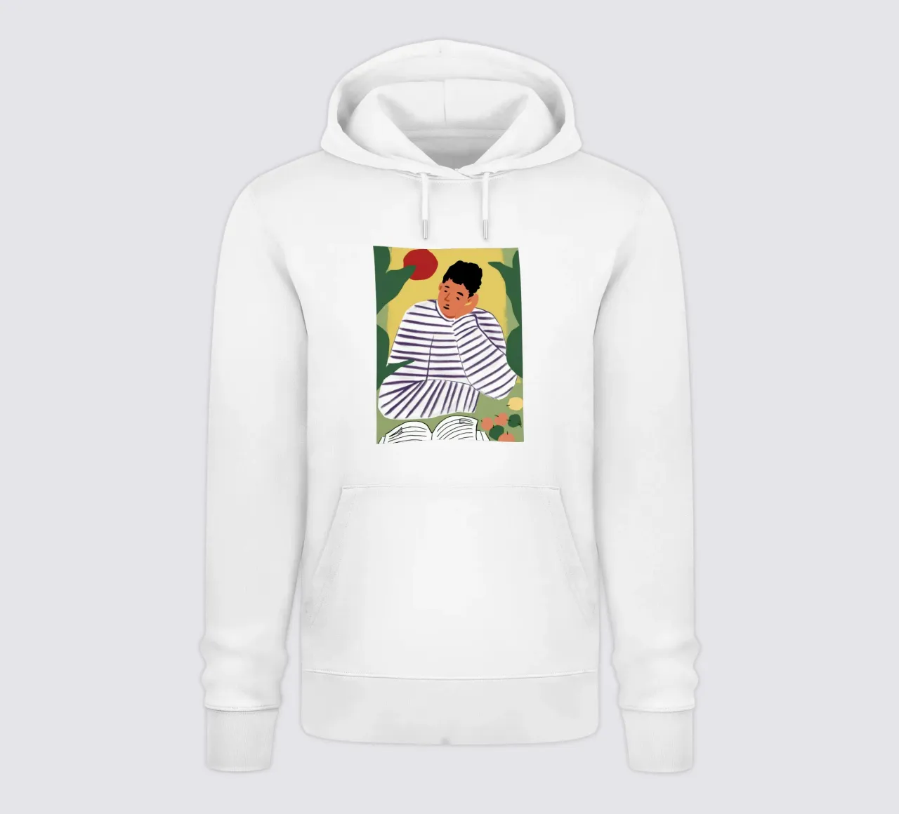 Lettore di camicie a righe felpa con cappuccio da Snow Mist