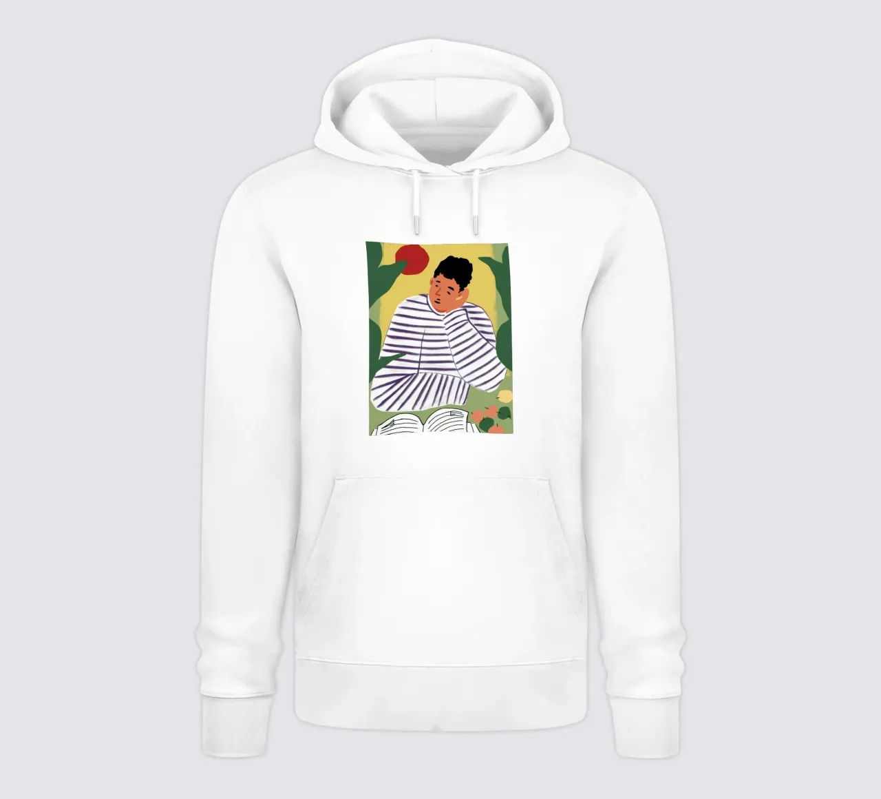 Lettore di camicie a righe felpa con cappuccio da Snow Mist
