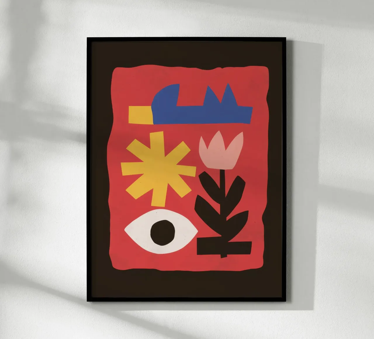 Primary Color Abstract poster by Snow Mist