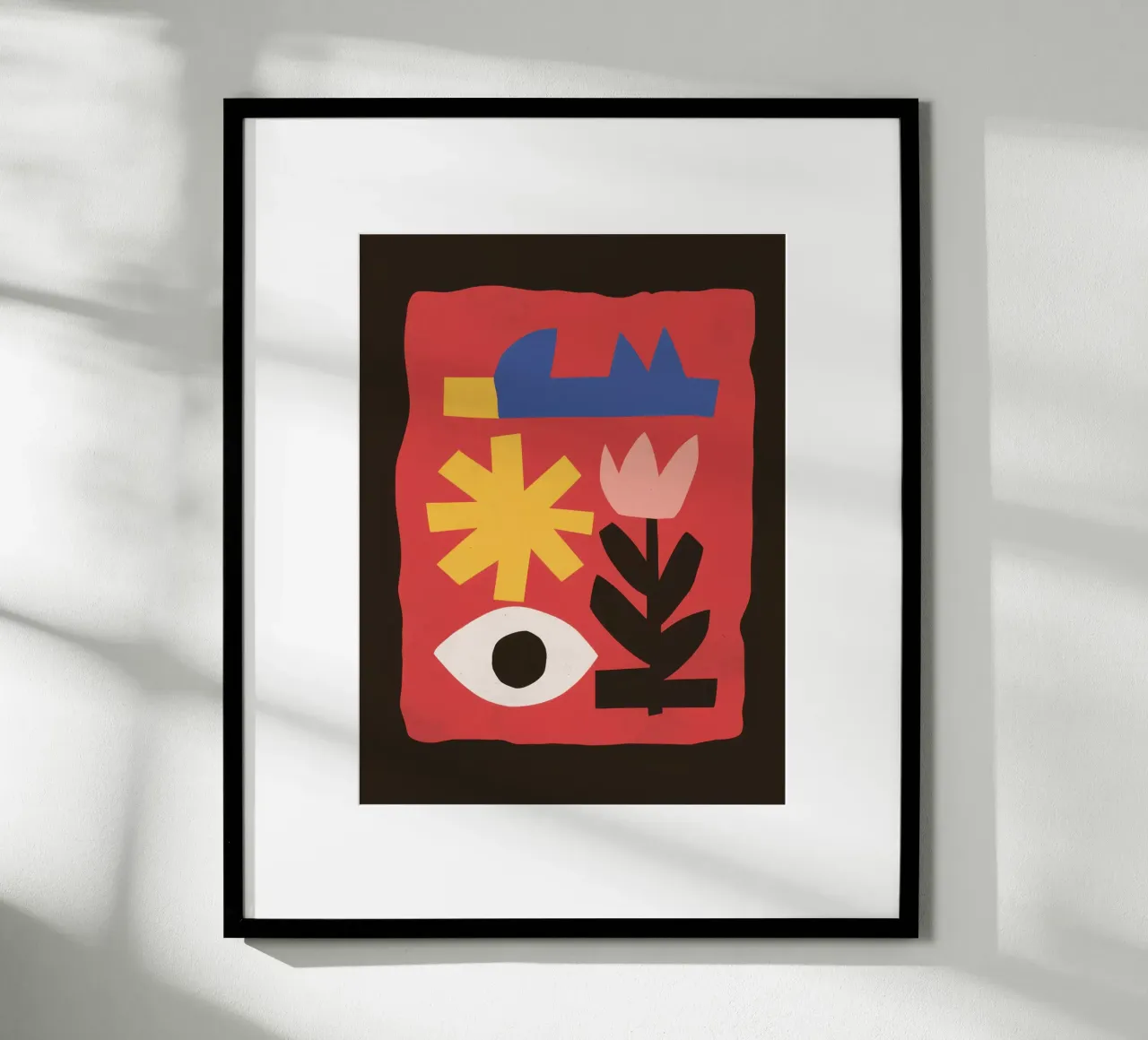Primary Color Abstract poster by Snow Mist