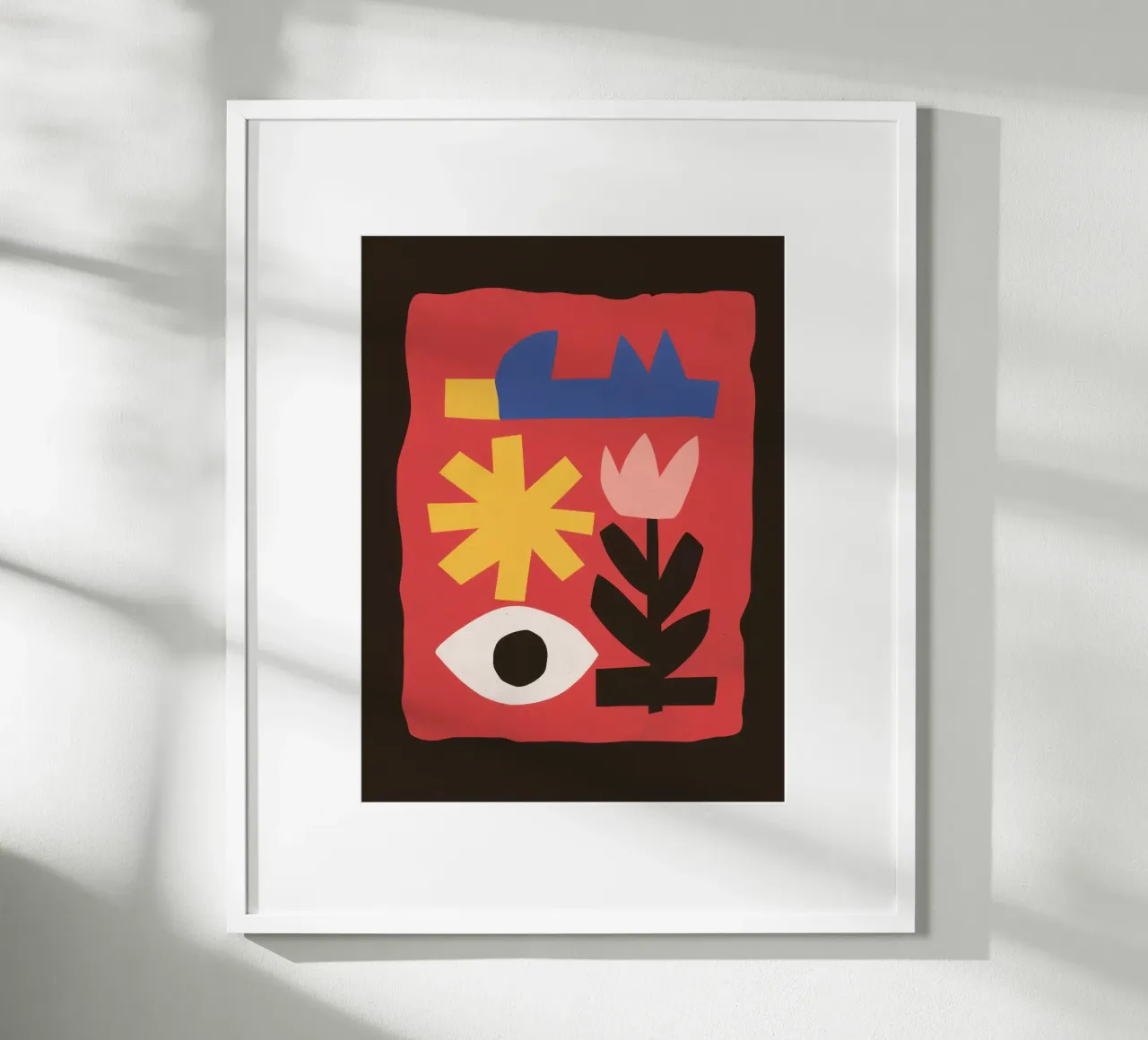 Primary Color Abstract poster by Snow Mist