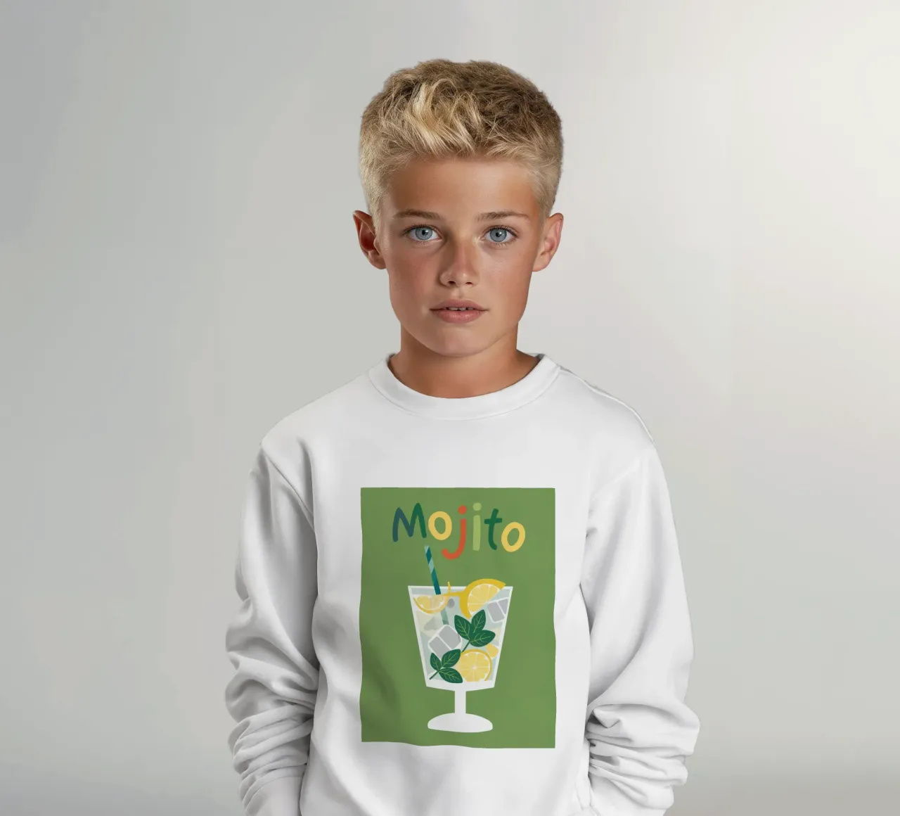 Mojito Pop fresco felpa bambino da Snow Mist