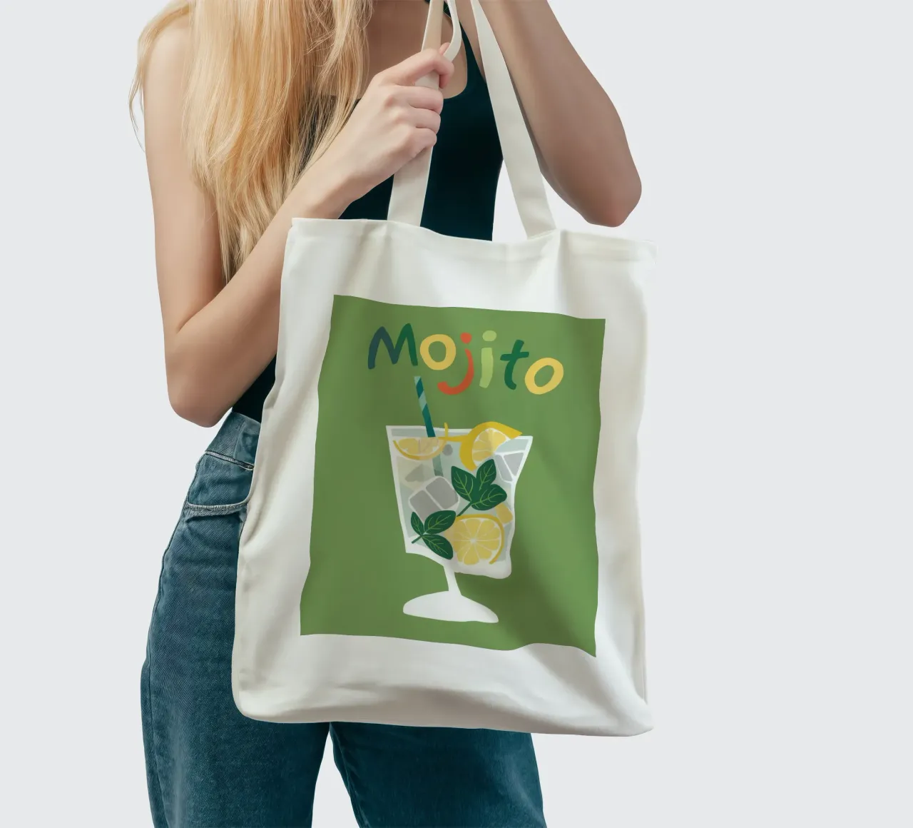 Mojito Pop fresco borsa in juta da Snow Mist