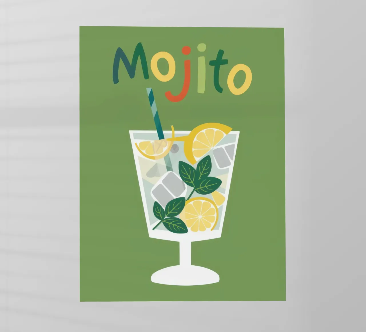 Mojito Pop fresco pellicola backlit da Snow Mist