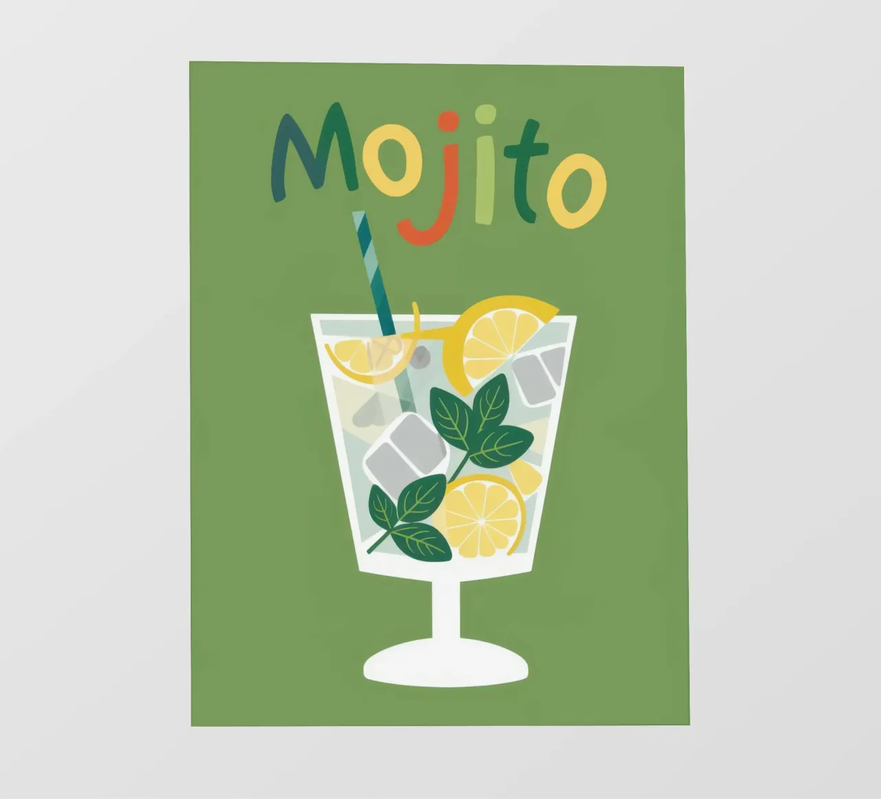 Mojito Pop fresco pellicola backlit da Snow Mist