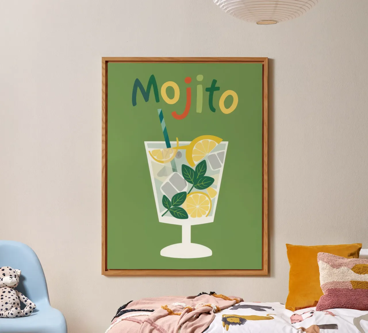 Mojito Pop fresco alluminio dibond da Snow Mist