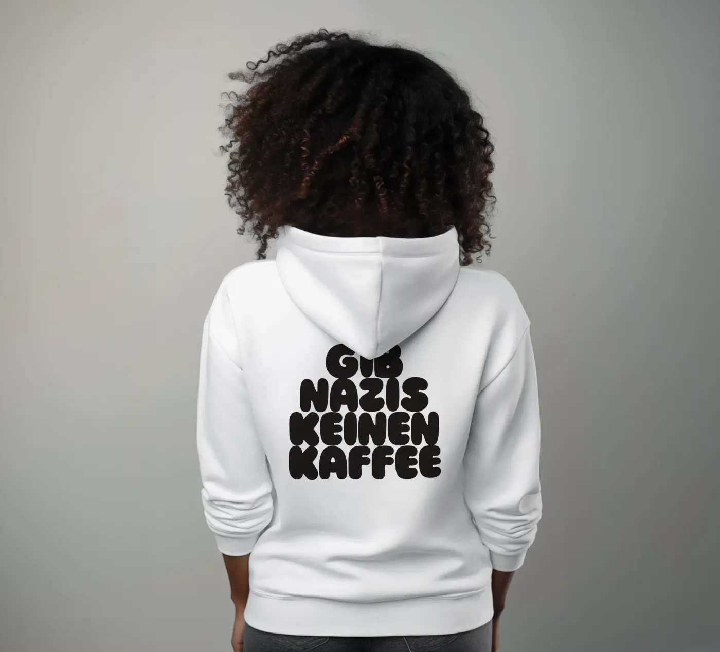 Kaffee felpa con cappuccio da Verplanungsagentur