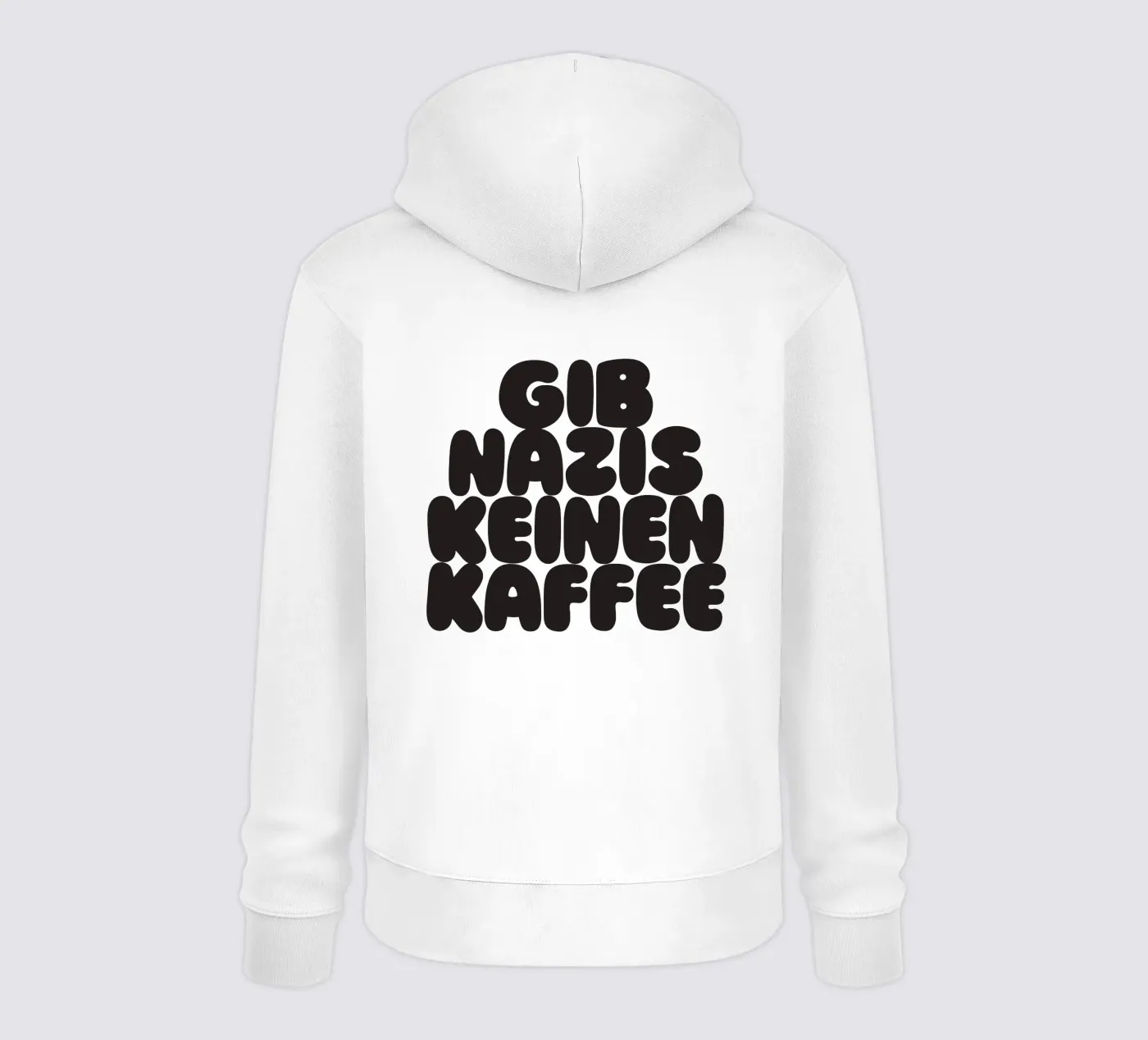 Kaffee felpa con cappuccio da Verplanungsagentur