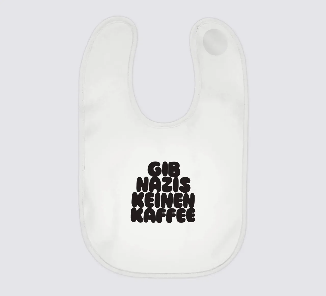 Kaffee baby slabbetje van Verplanungsagentur