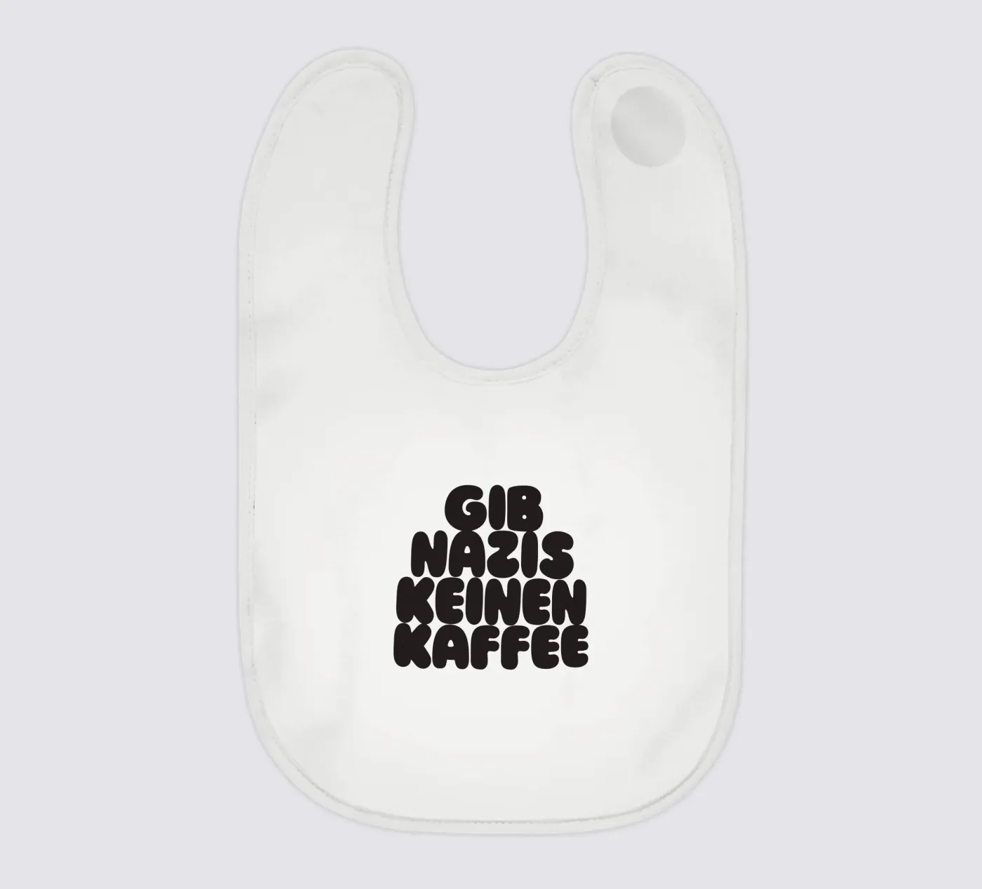 Kaffee baby slabbetje van Verplanungsagentur