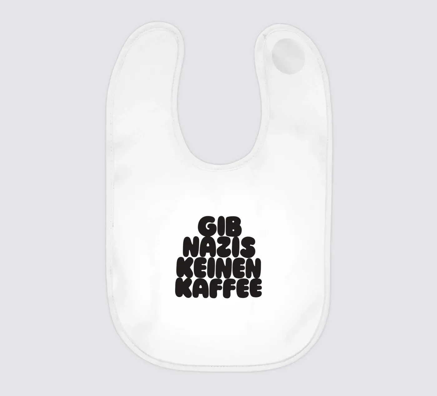 Kaffee baby slabbetje van Verplanungsagentur