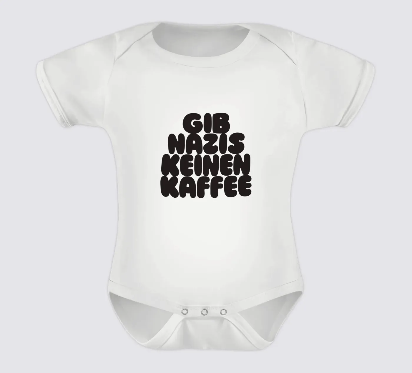 Kaffee Kurzarm Babybody von Verplanungsagentur