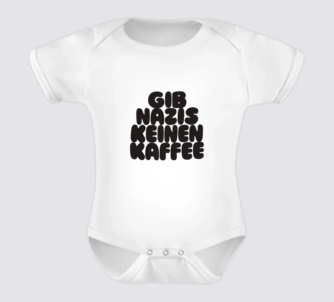 Kaffee Kurzarm Babybody von Verplanungsagentur