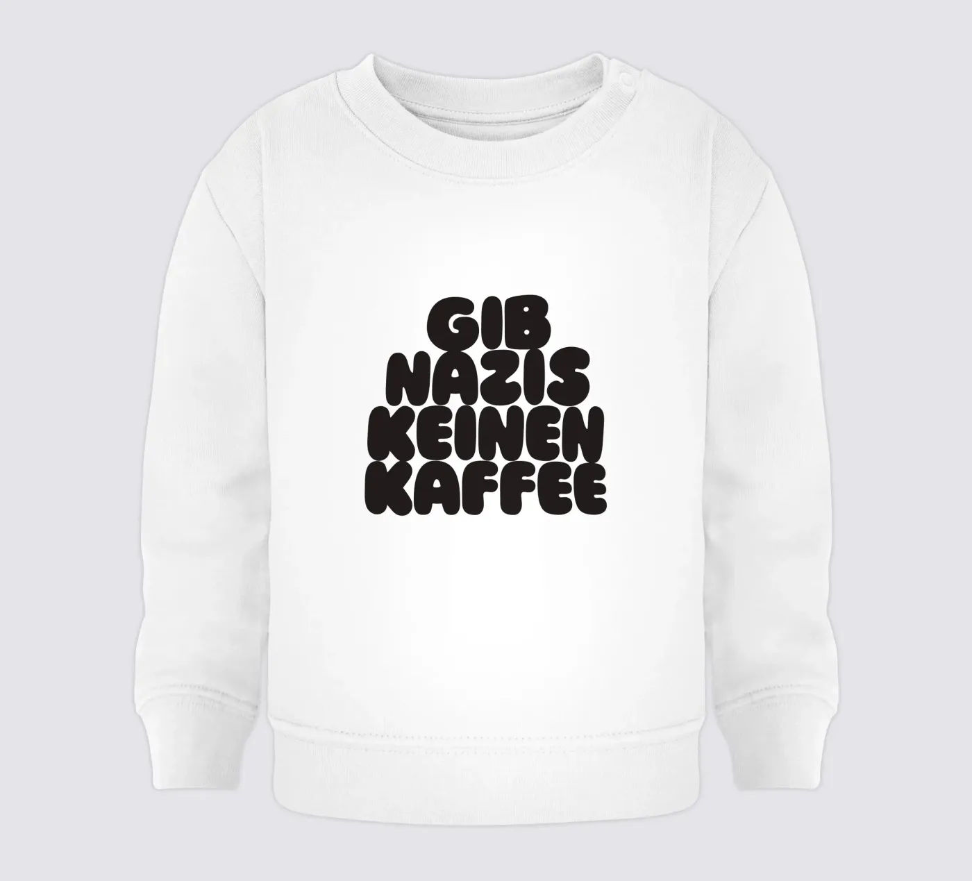 Kaffee felpa neonato da Verplanungsagentur
