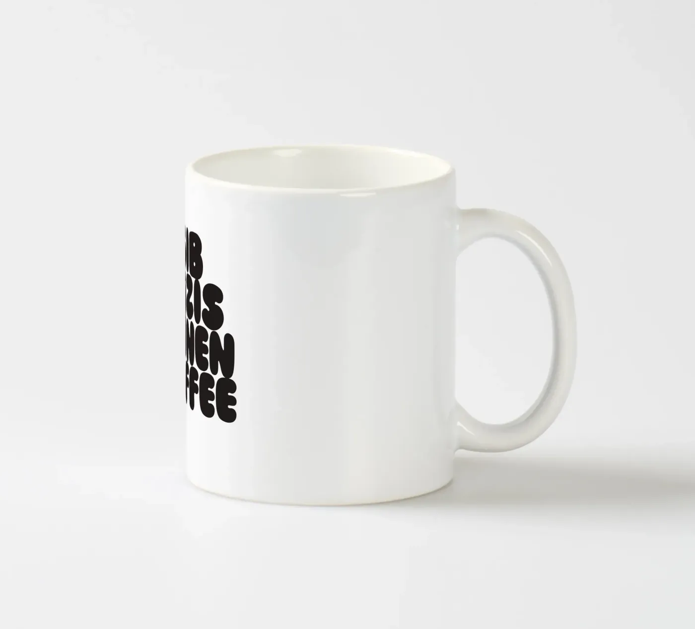 Kaffee ceramic mug by Verplanungsagentur
