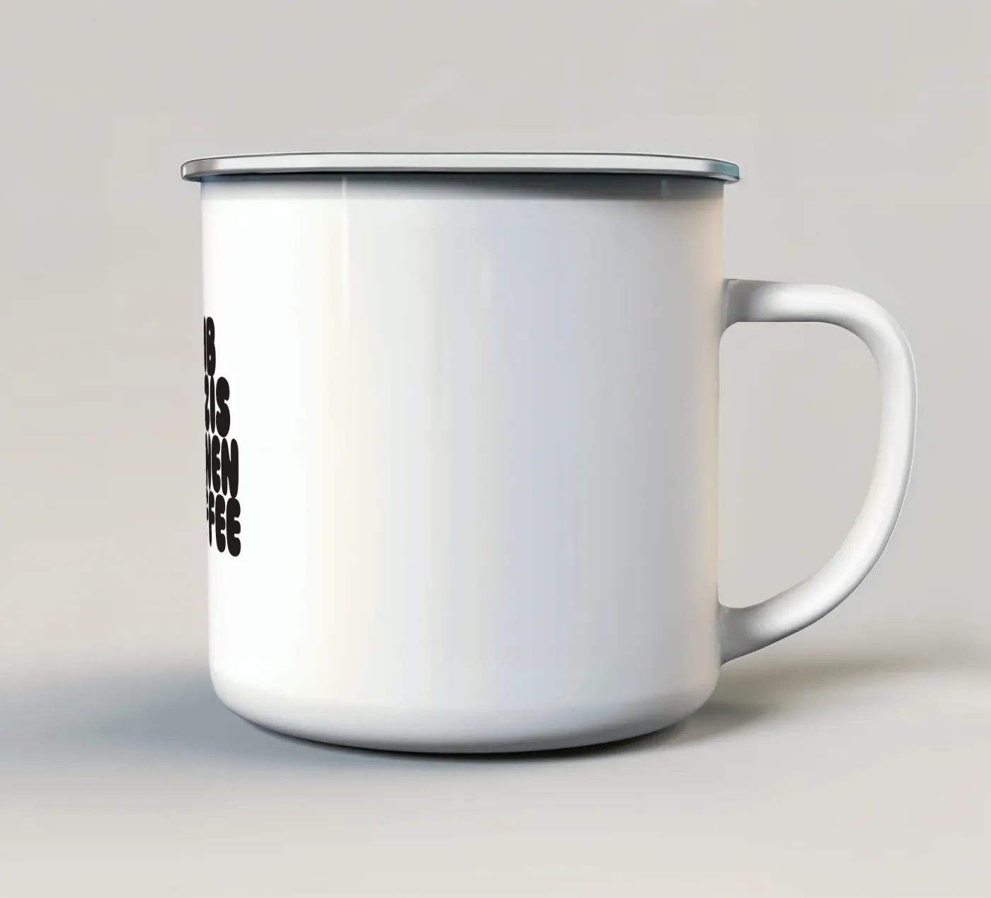 Kaffee emaille mok van Verplanungsagentur