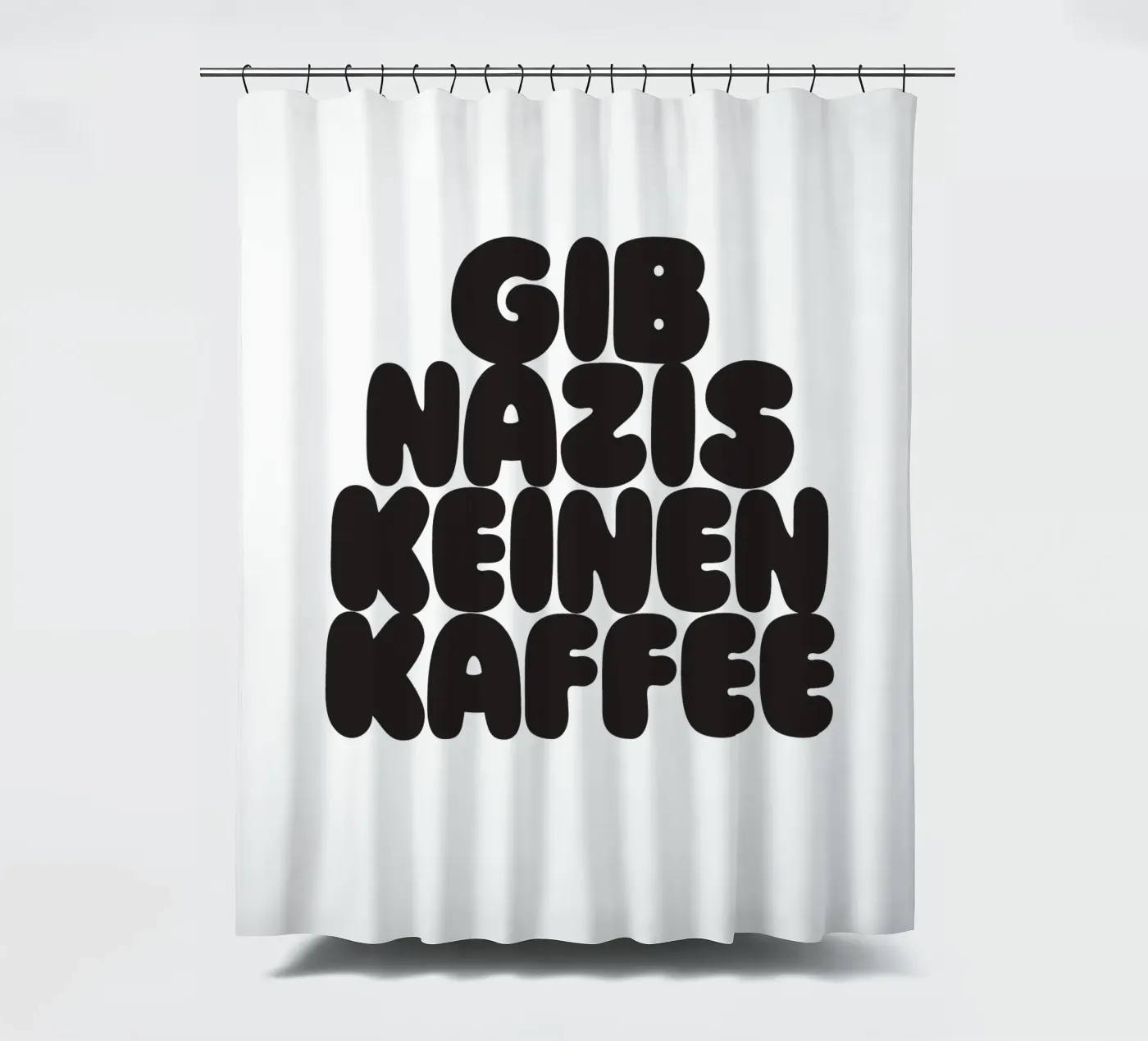 Kaffee douchegordijn van Verplanungsagentur