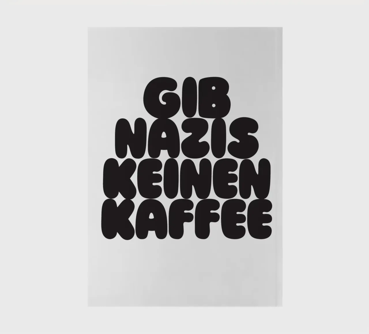 Kaffee notebook by Verplanungsagentur