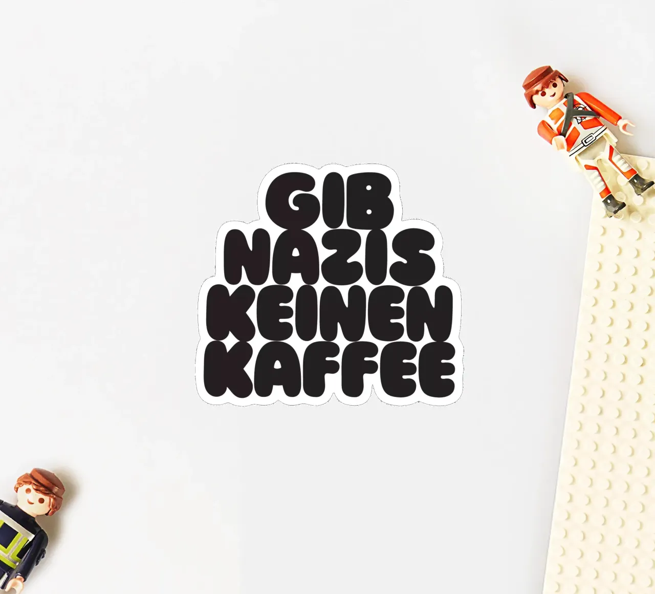 Kaffee sticker van Verplanungsagentur