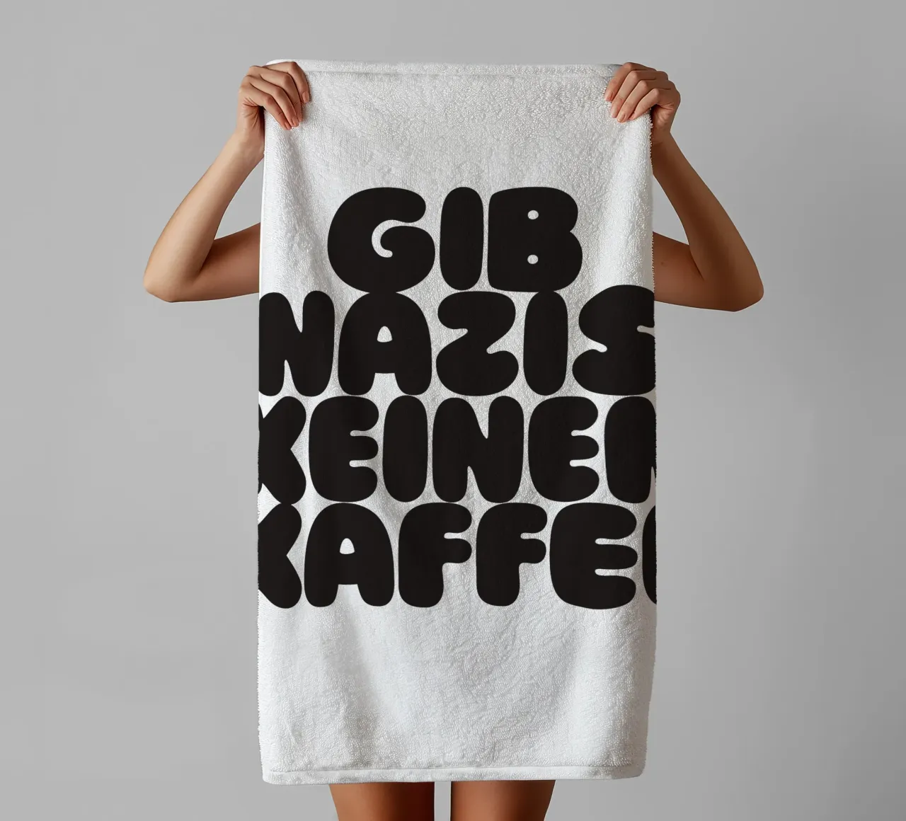 Kaffee badhanddoek van Verplanungsagentur