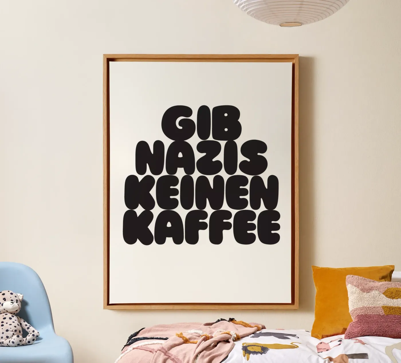 Kaffee Leinwand von Verplanungsagentur