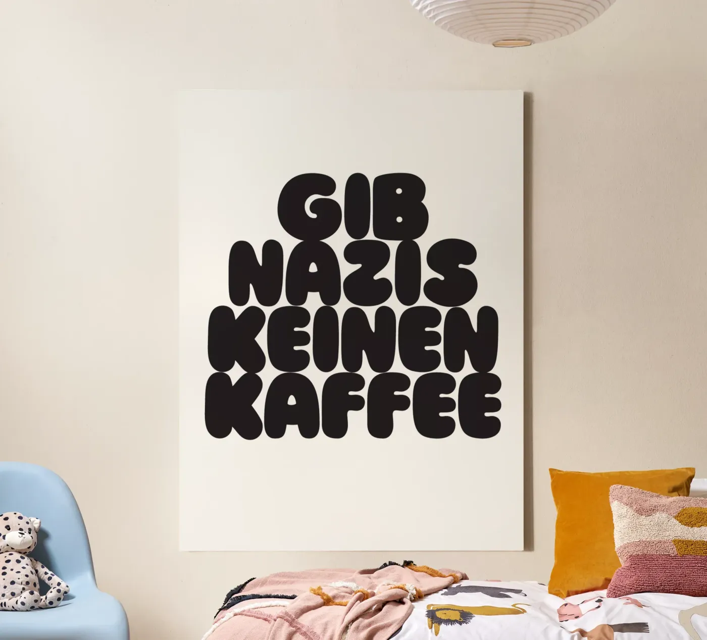 Kaffee Leinwand von Verplanungsagentur