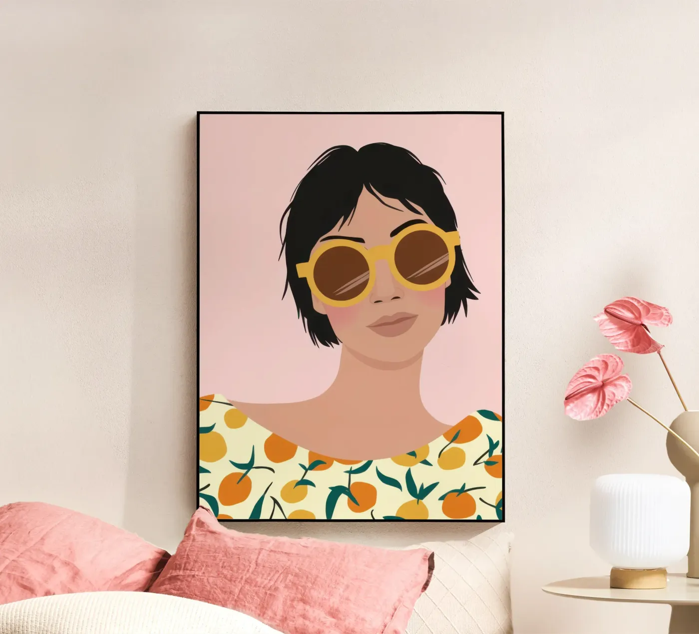 Fiori d'arancio chic plexiglass da Snow Mist