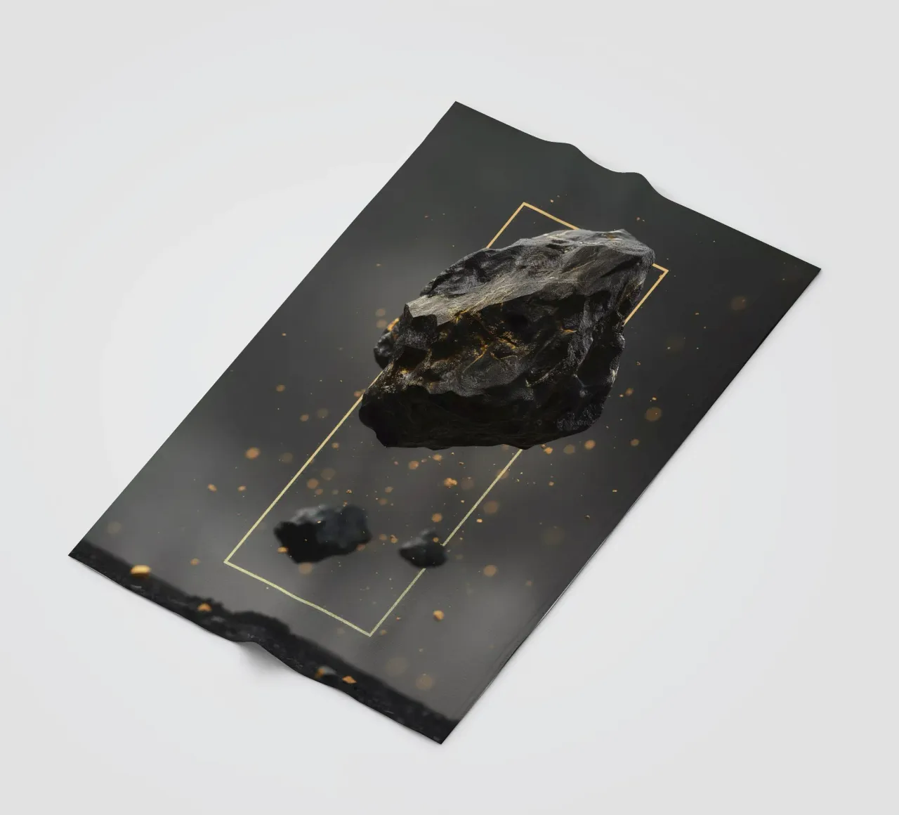 Black Rock golden rectangle coperta in pile da LeDieg