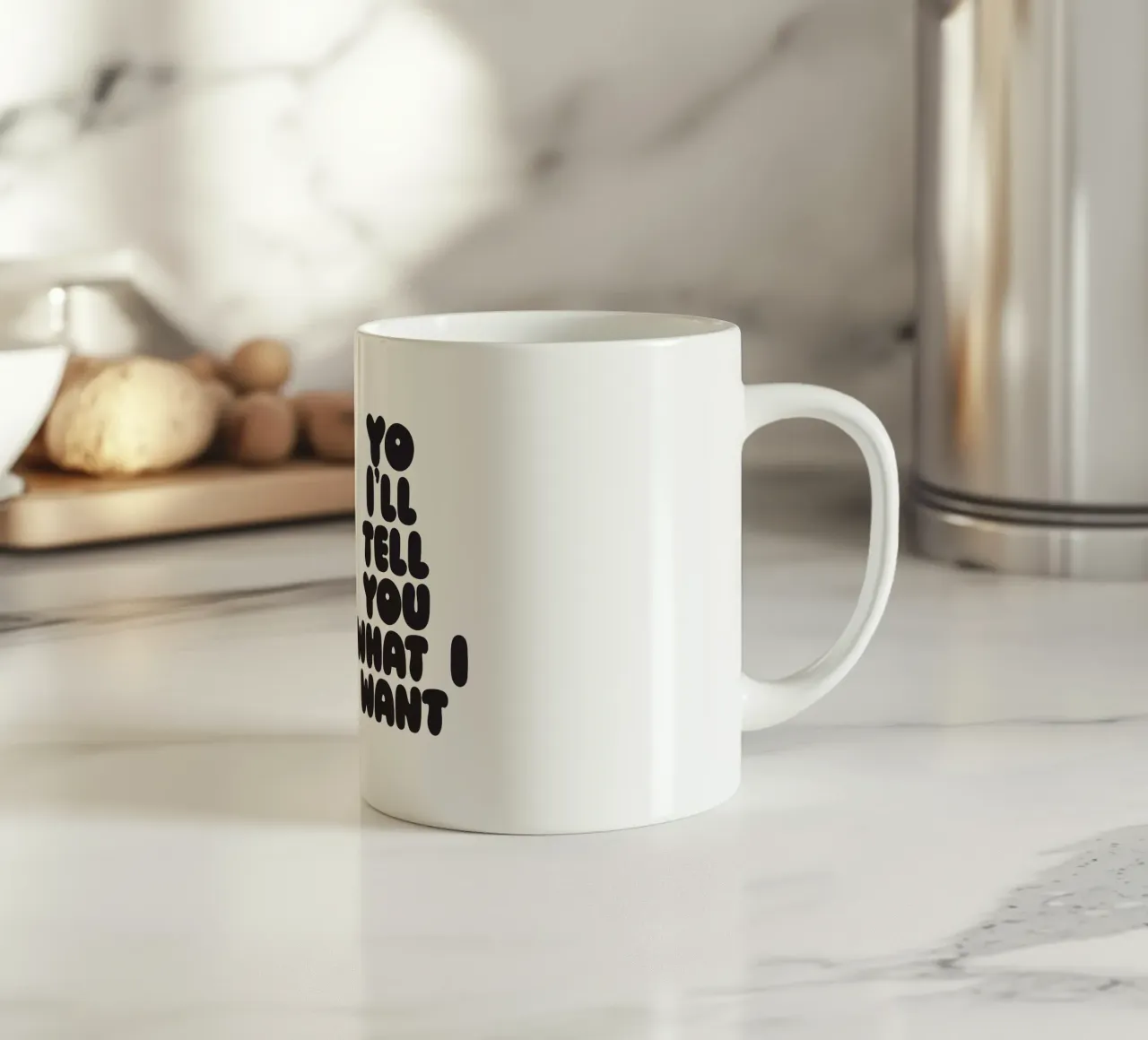 Wannabee I tazza in ceramica da Verplanungsagentur