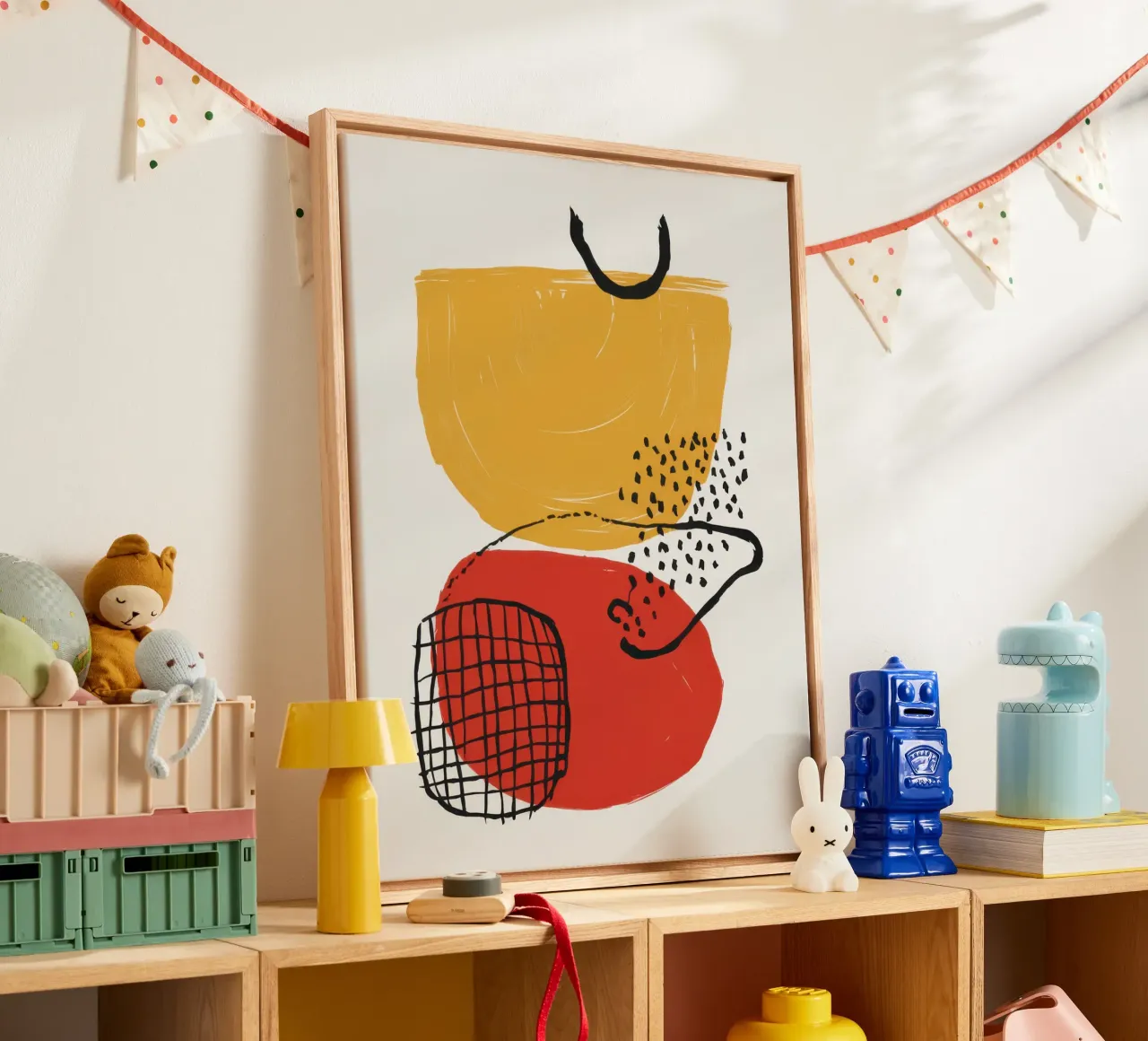 Vorm en Lijn Dialoog canvas met Baklijst van Bara Suara