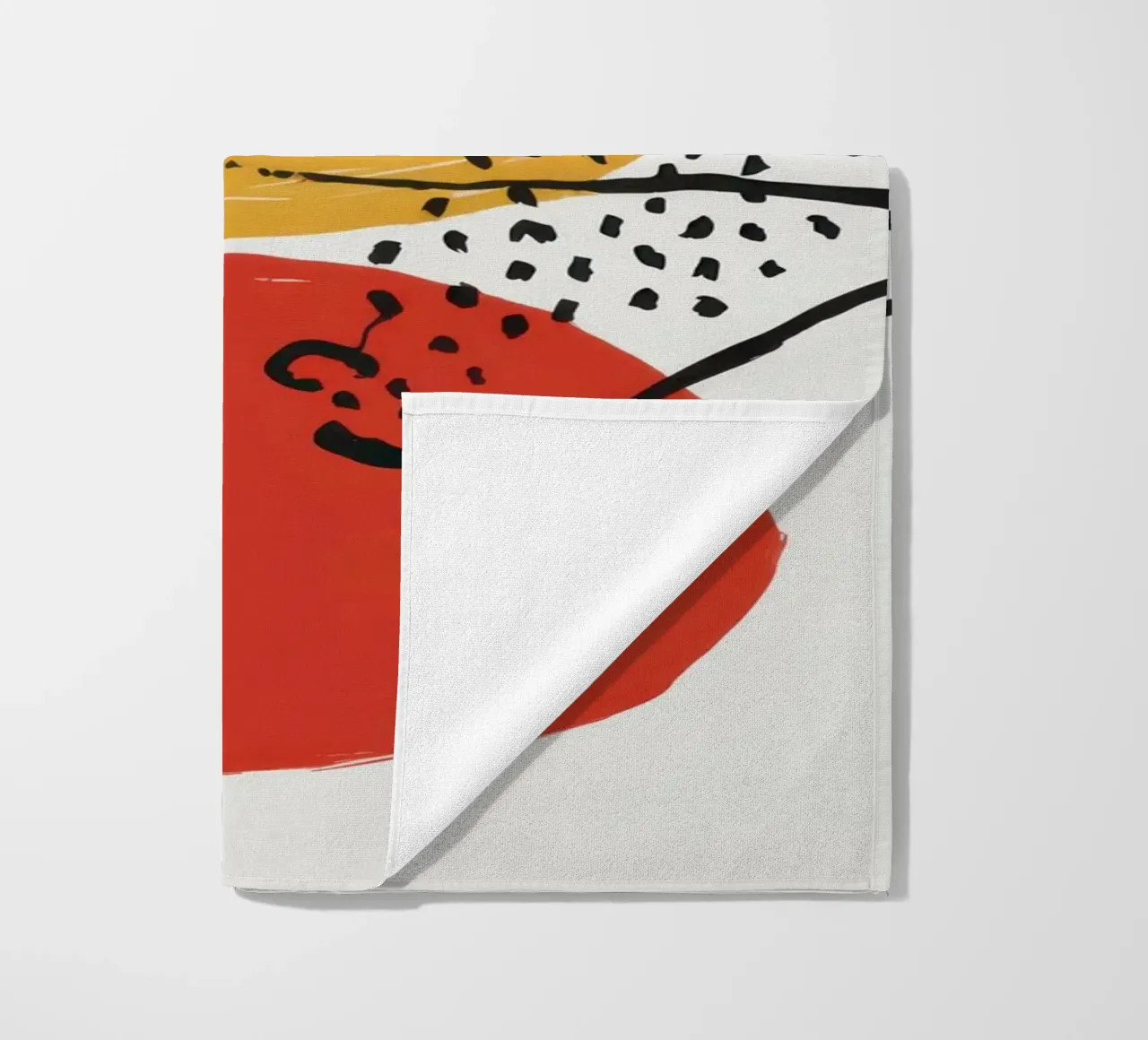 Form and Line Dialogue beach towel by Bara Suara
