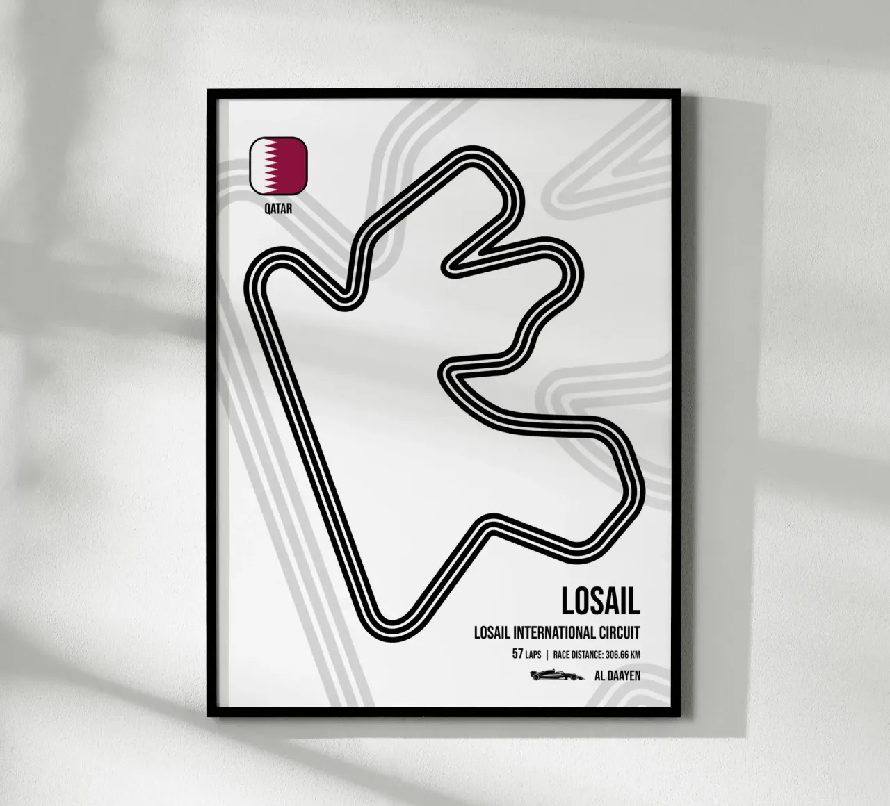 Ippodromo di Losail poster da Mariel Toigo