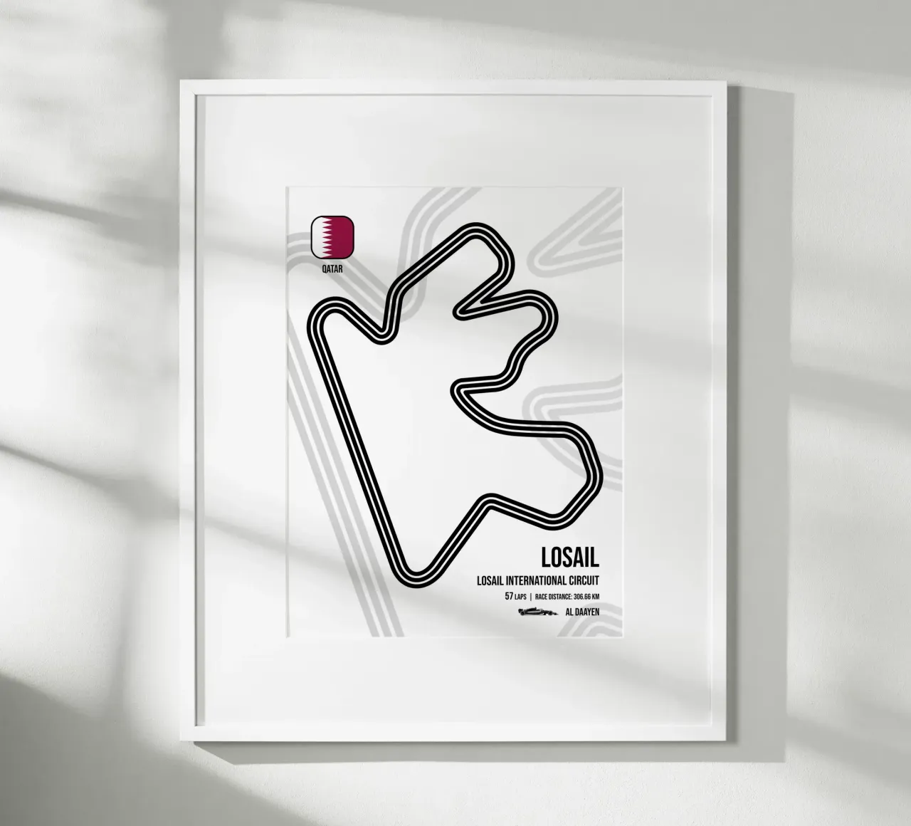 Ippodromo di Losail poster da Mariel Toigo