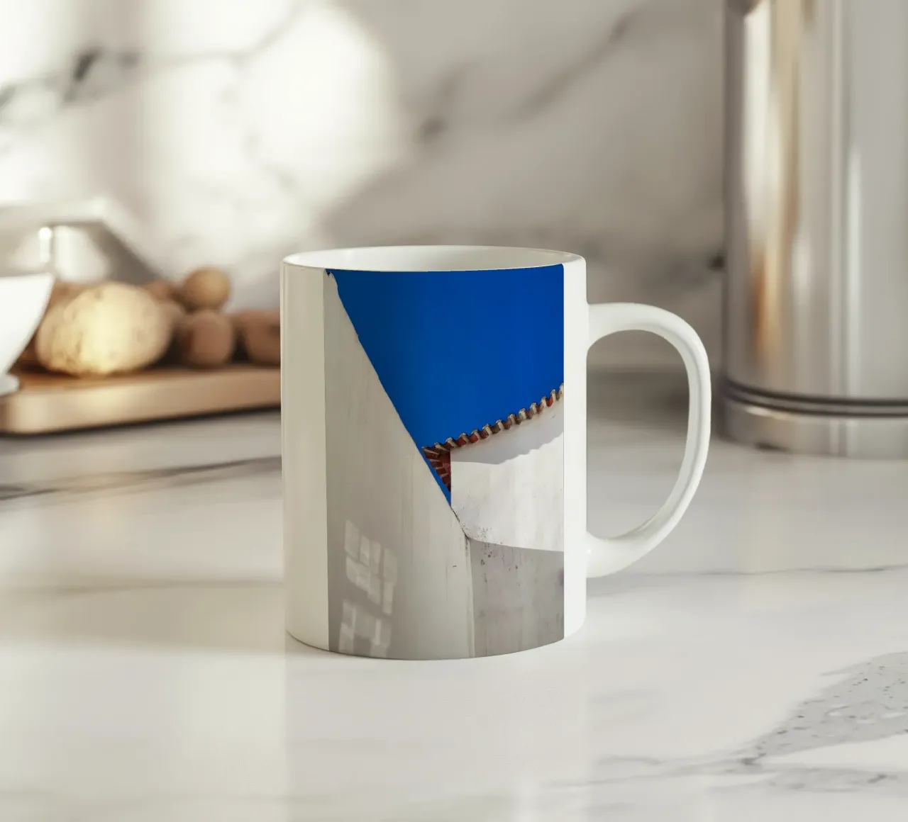 Tra cielo e piastrelle tazza in ceramica da Mane
