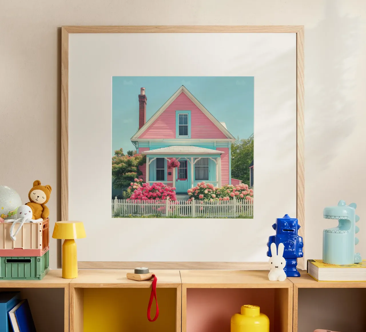 Fard e bolle di sapone poster da StillVibe Home