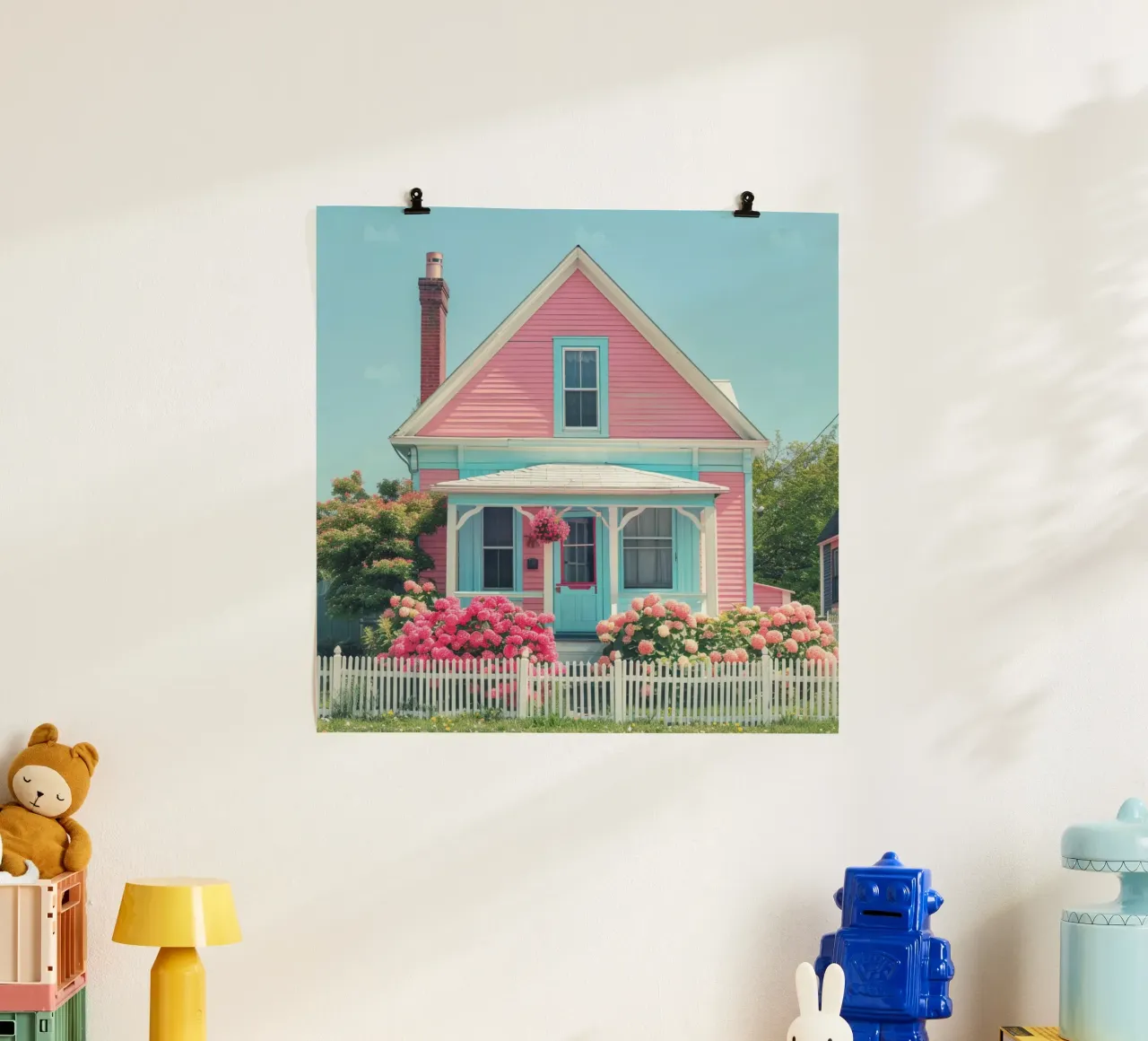 Fard e bolle di sapone poster da StillVibe Home