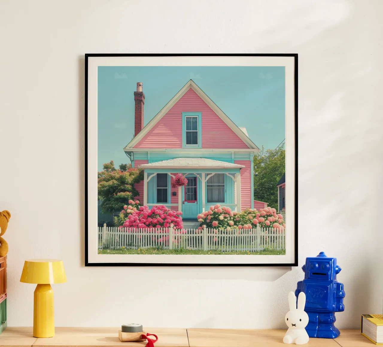 Fard e bolle di sapone poster da StillVibe Home