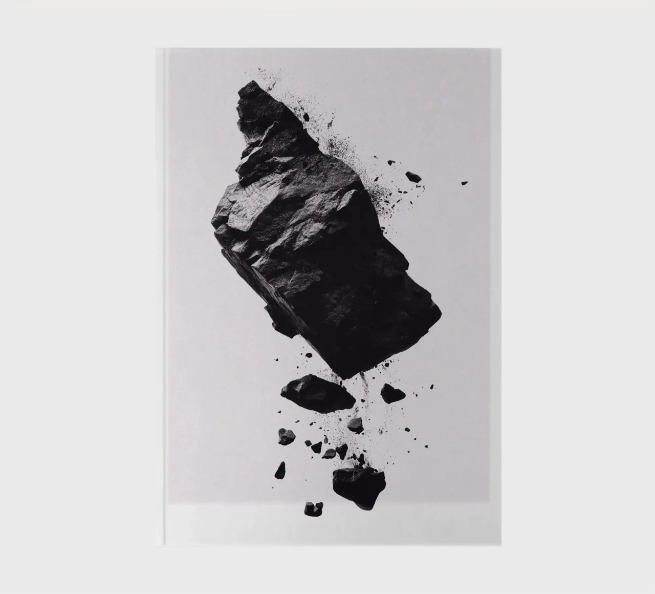 Black Rock floating notebook by LeDieg
