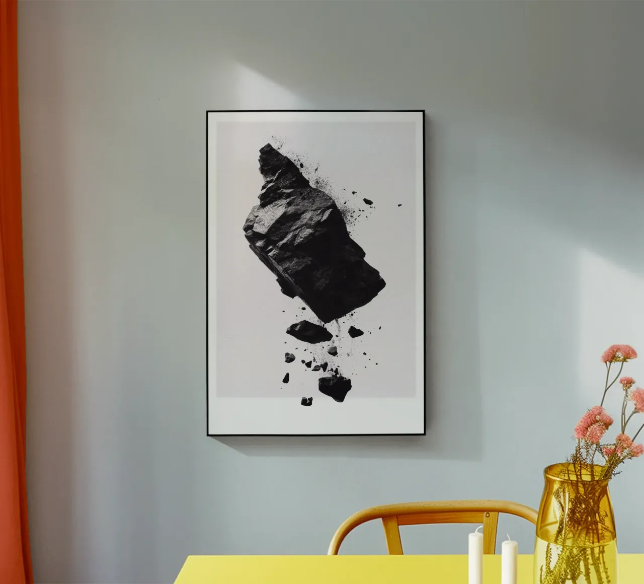 Black Rock floating plexiglass da LeDieg