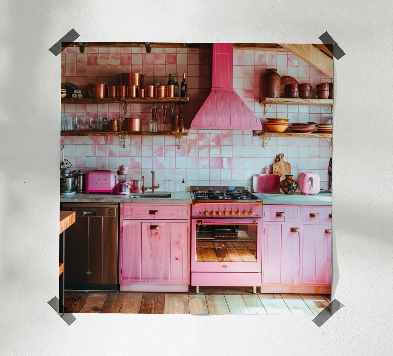 Fard e bolle di sapone poster da StillVibe Home