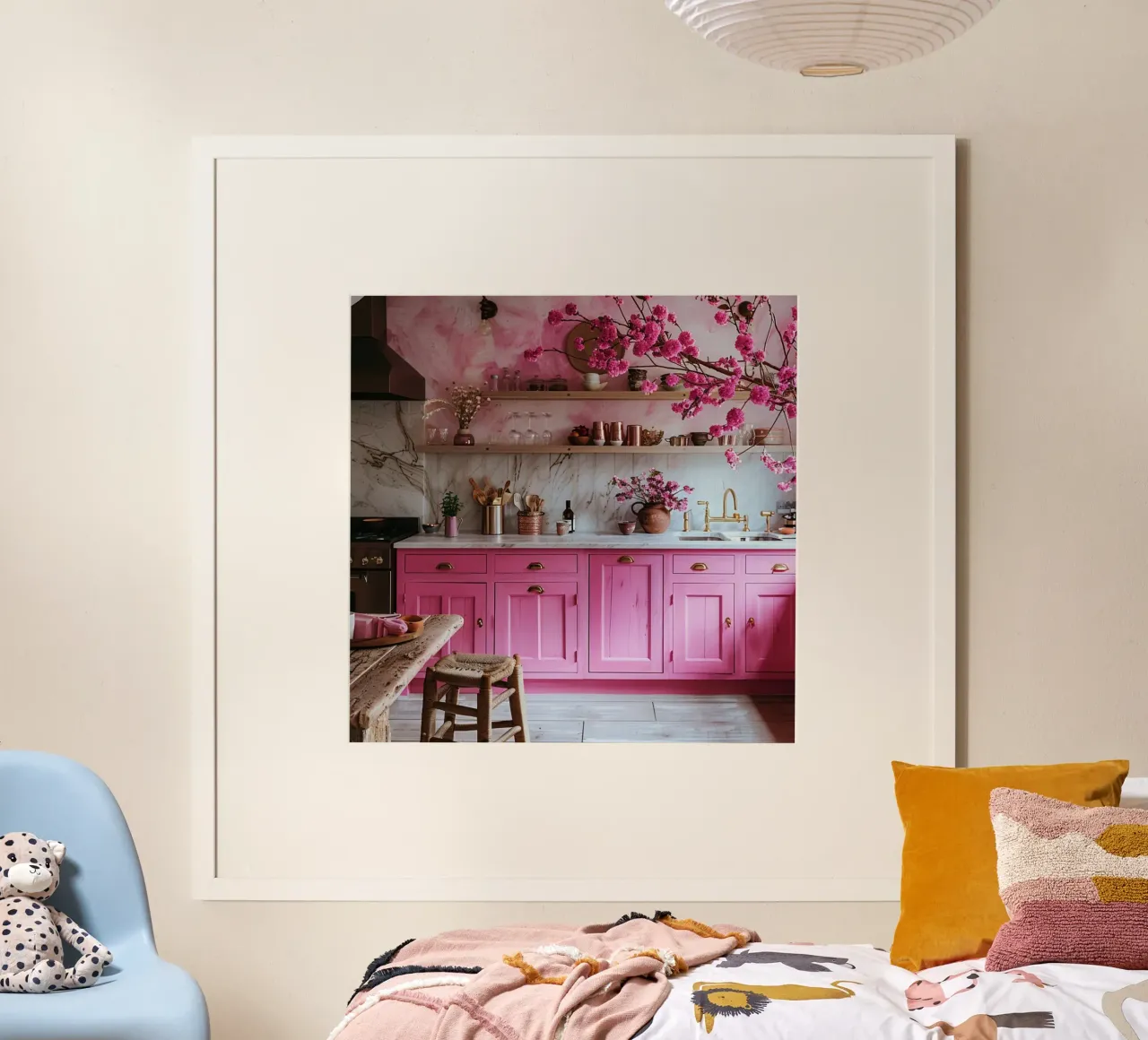 Fard e bolle di sapone poster da StillVibe Home