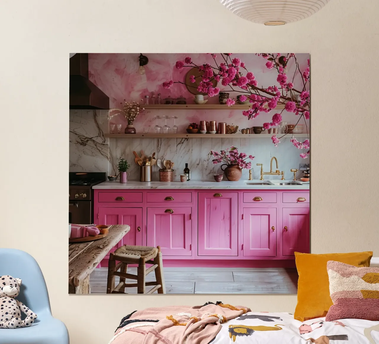 Fard e bolle di sapone poster da StillVibe Home