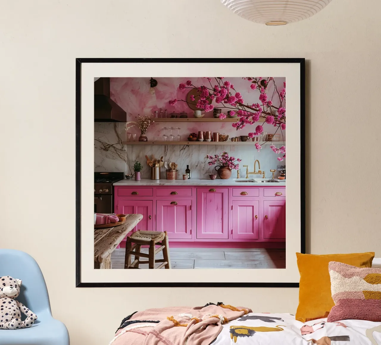Fard e bolle di sapone poster da StillVibe Home