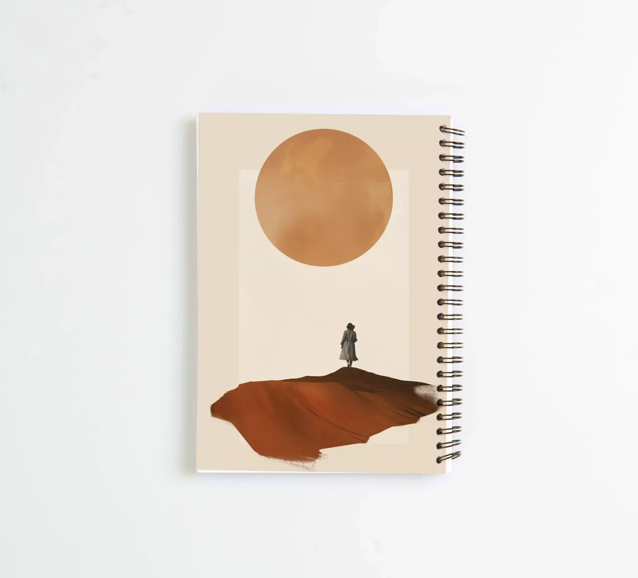 Towards the Sun spiral notebook by LeDieg