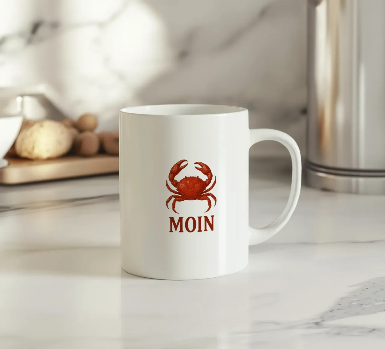 Moin Krabbe tazza in ceramica da Fies&Fein