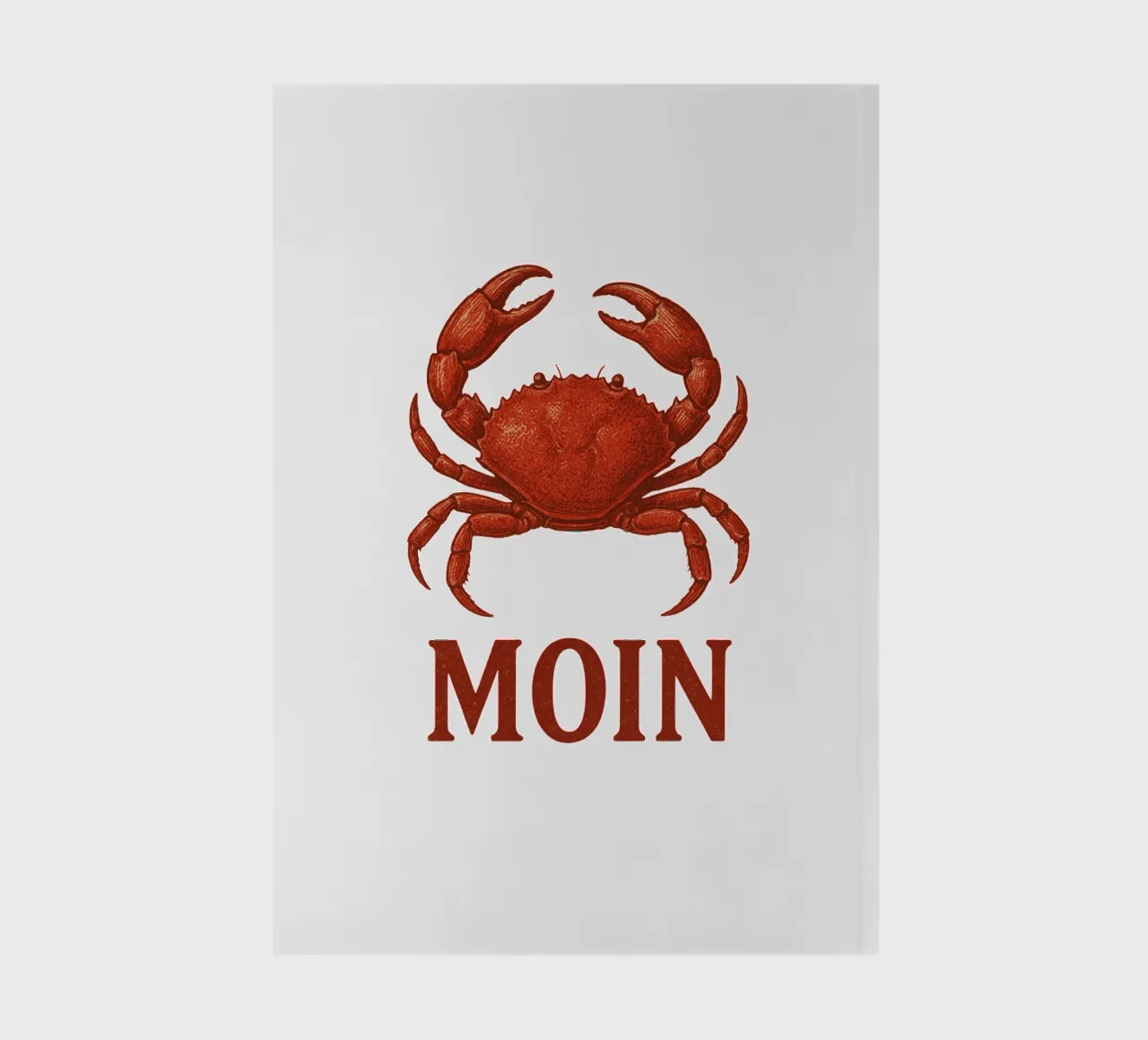Moin Krabbe notebook by Fies&Fein